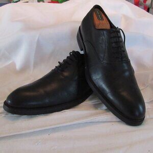 Salvatore Ferragamo Black Lace-Up Oxfords Size 43 EUR; Size 9 US Made in Italy